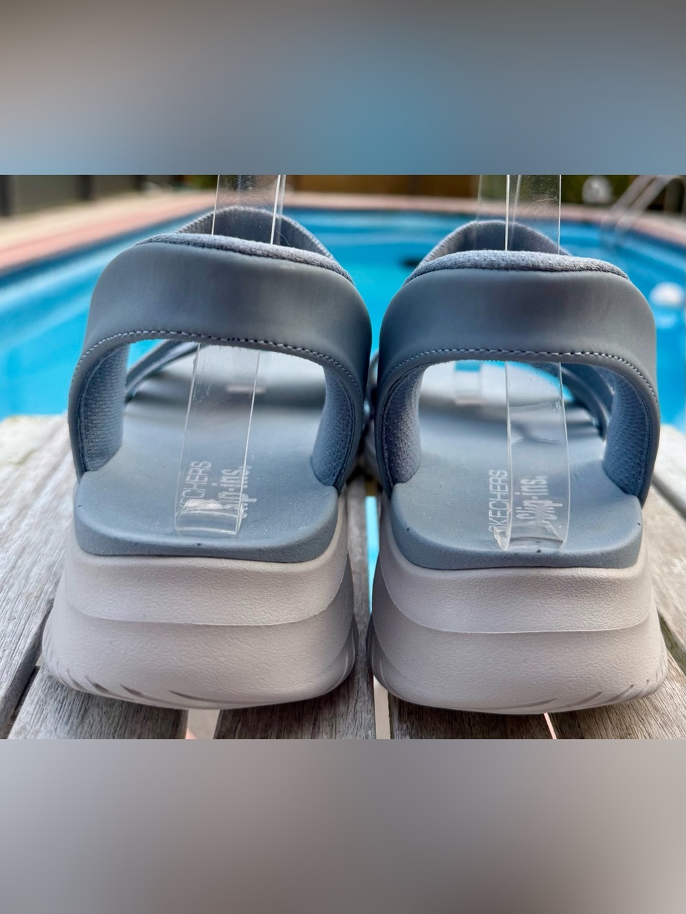 Skechers Women's Slip-ins Ultra Flex 3.0 Sandals Women’s 10.5~New - Picture 8 of 9